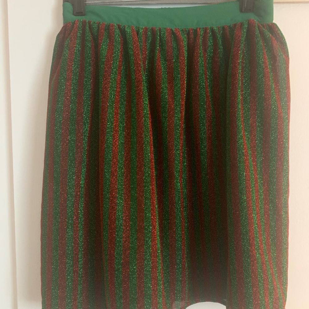 ModCloth Christmas Glitter skirt